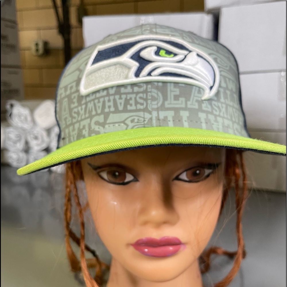 Seattle Seahawks NFL New Era 59Fifty Reflective SnapBack hat cap